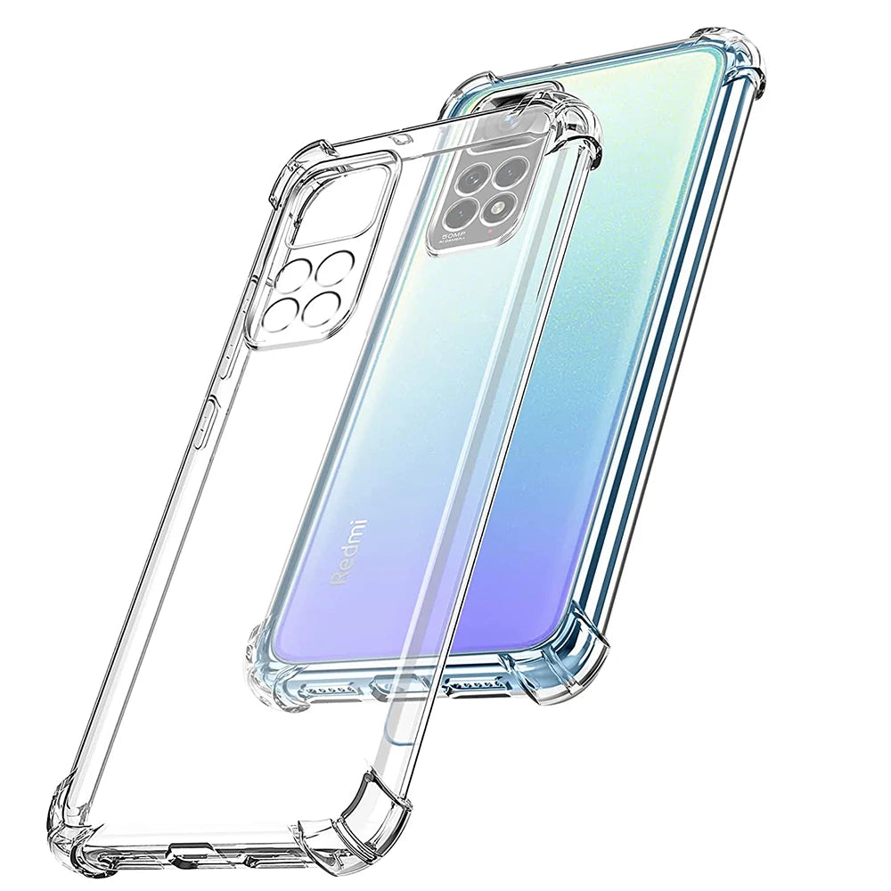 Coque silicone antichoc transparente Xiaomi Redmi