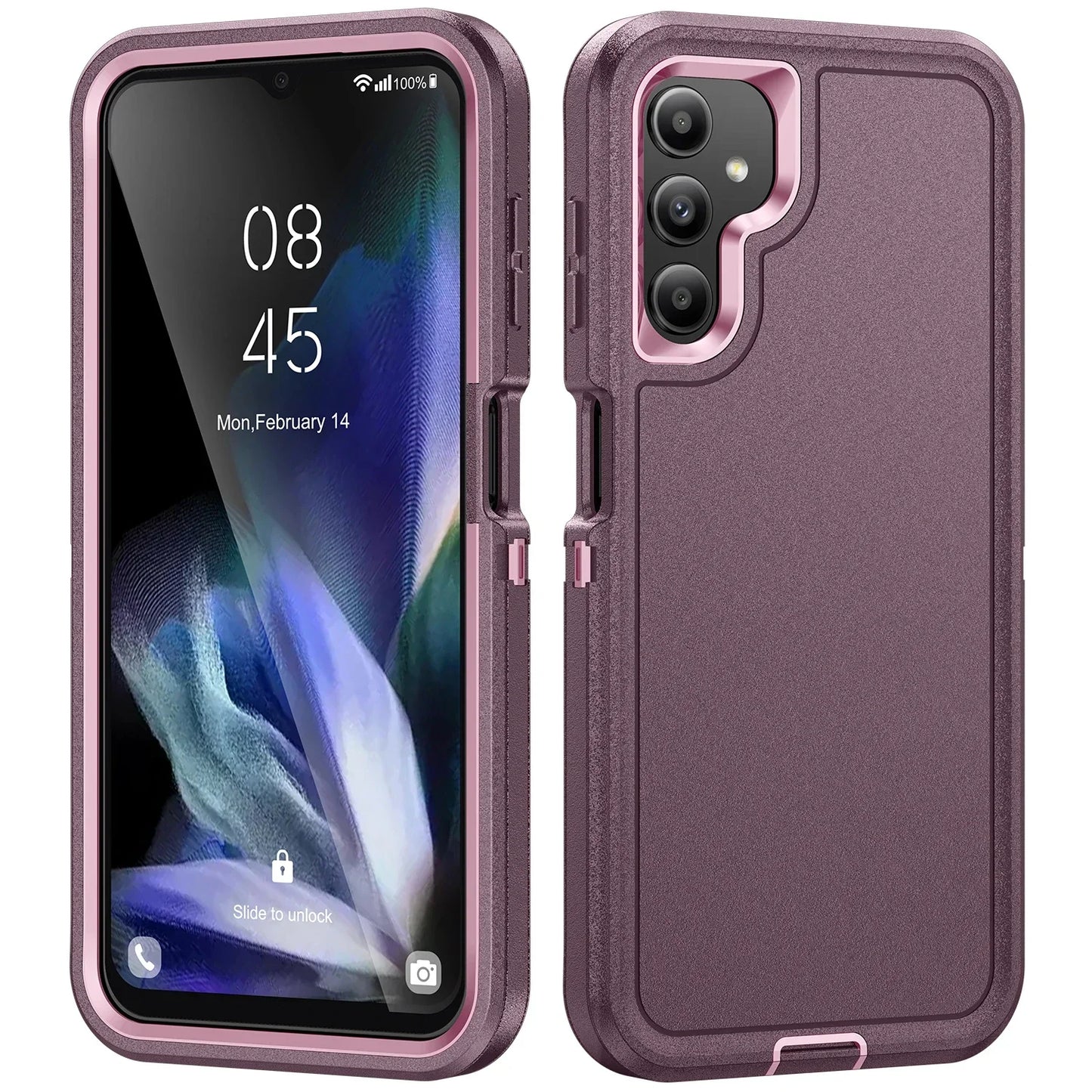 Coque renforcée antichoc Samsung Galaxy violette