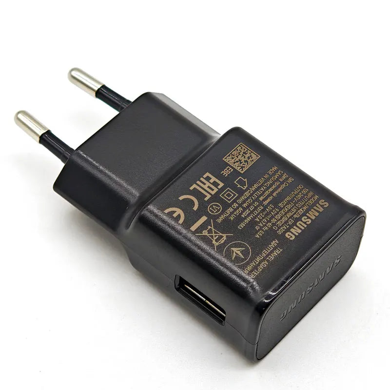 Chargeur 15W noir avec charge rapide AFC sans câble USB-C