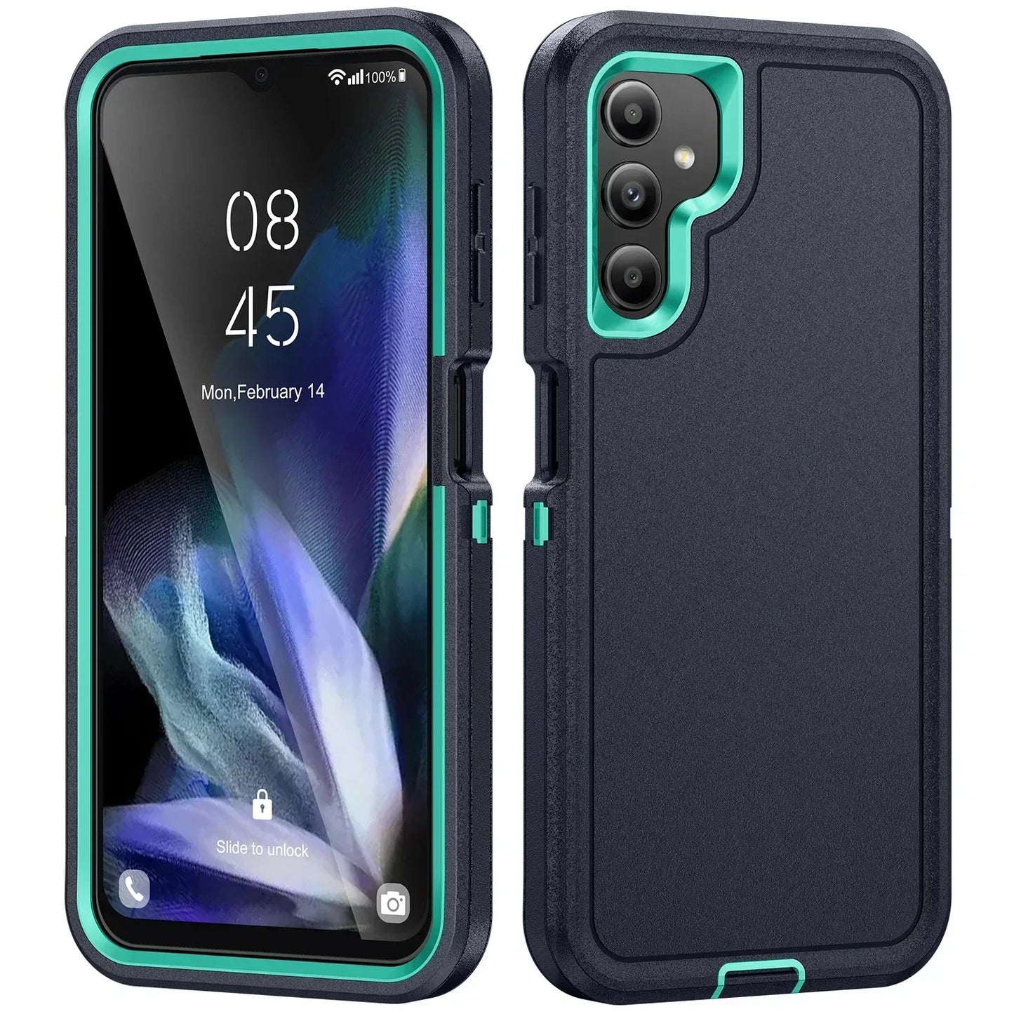 Coque renforcée antichoc Samsung Galaxy verte